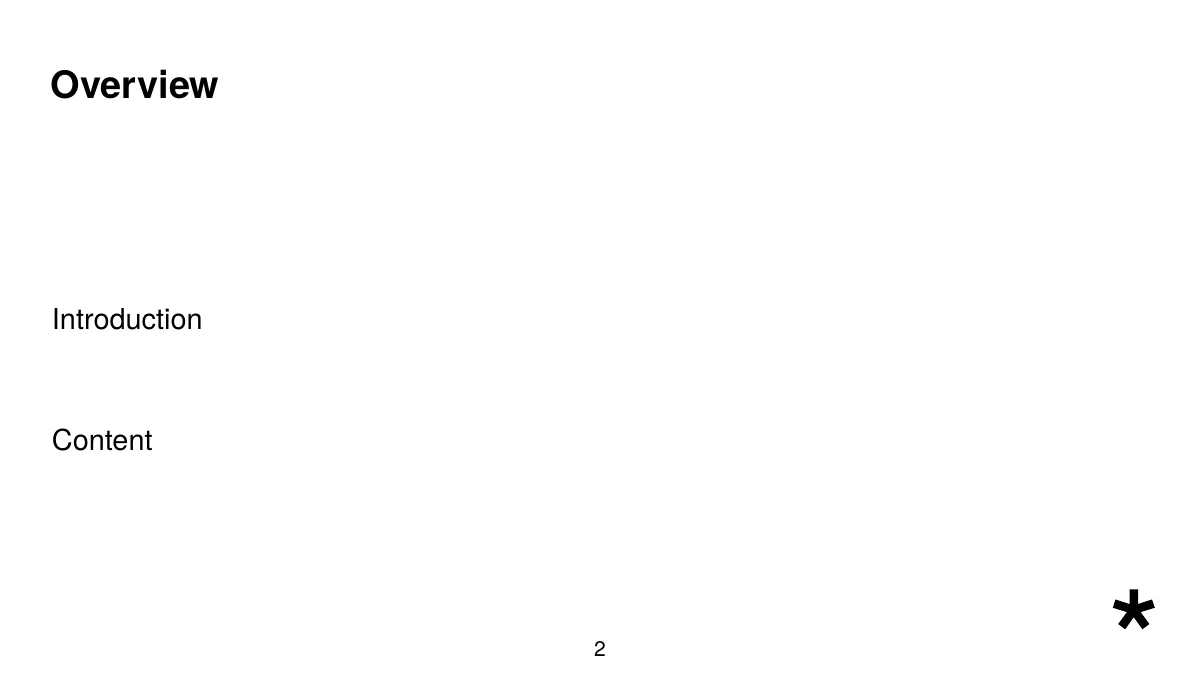 Modèle LaTeX Thème Beamer pour le Complexity Science Hub Vienna, page 2 sur 14