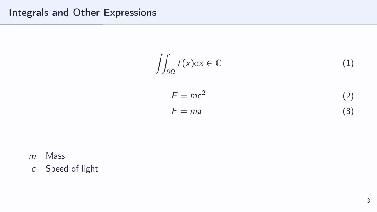 Clean Beamer template inspired by Metropolis LaTeX template, page 5 of 15