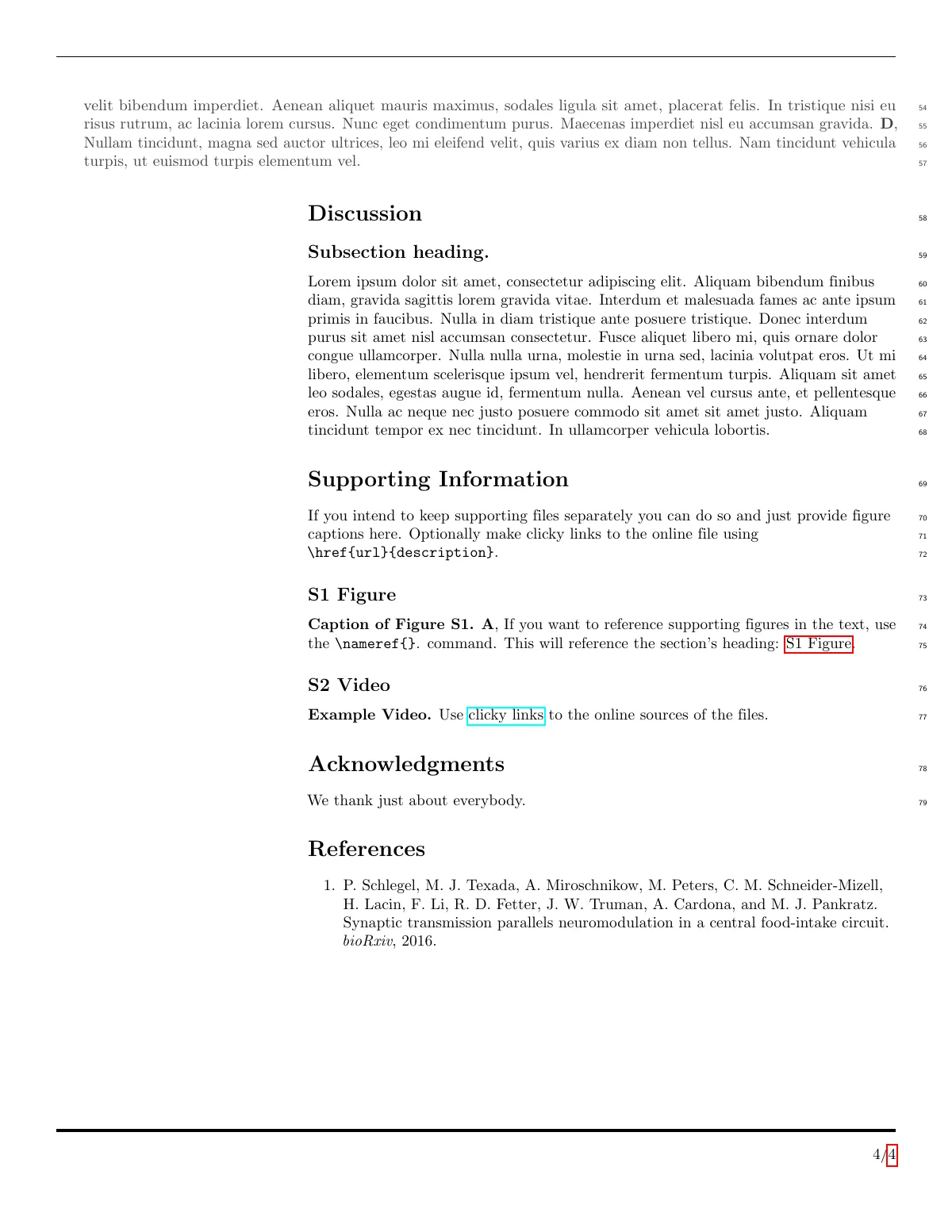 bioRxiv preprint with embedded figures LaTeX template, page 4 of 4