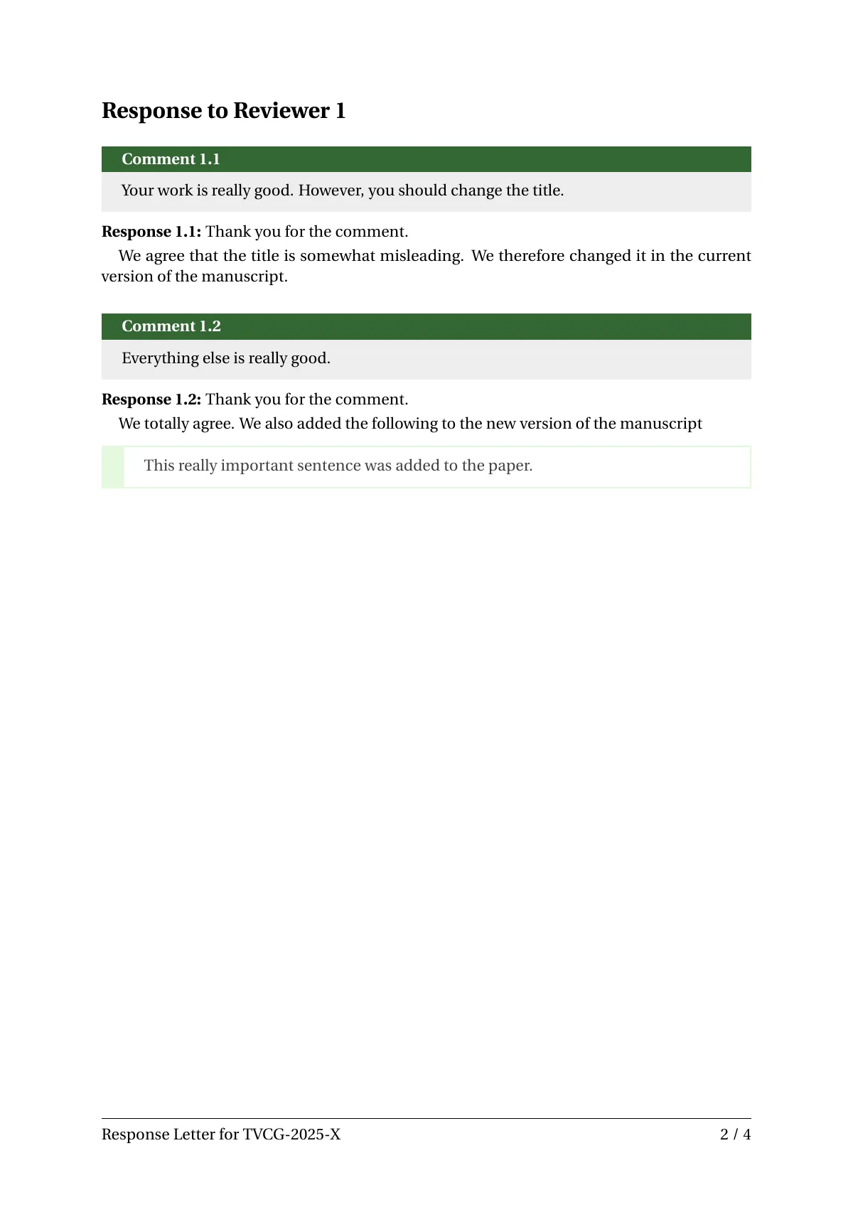 LaTeX-Vorlage Antwortschreiben an Journal-Gutachter, Seite 4 von 6