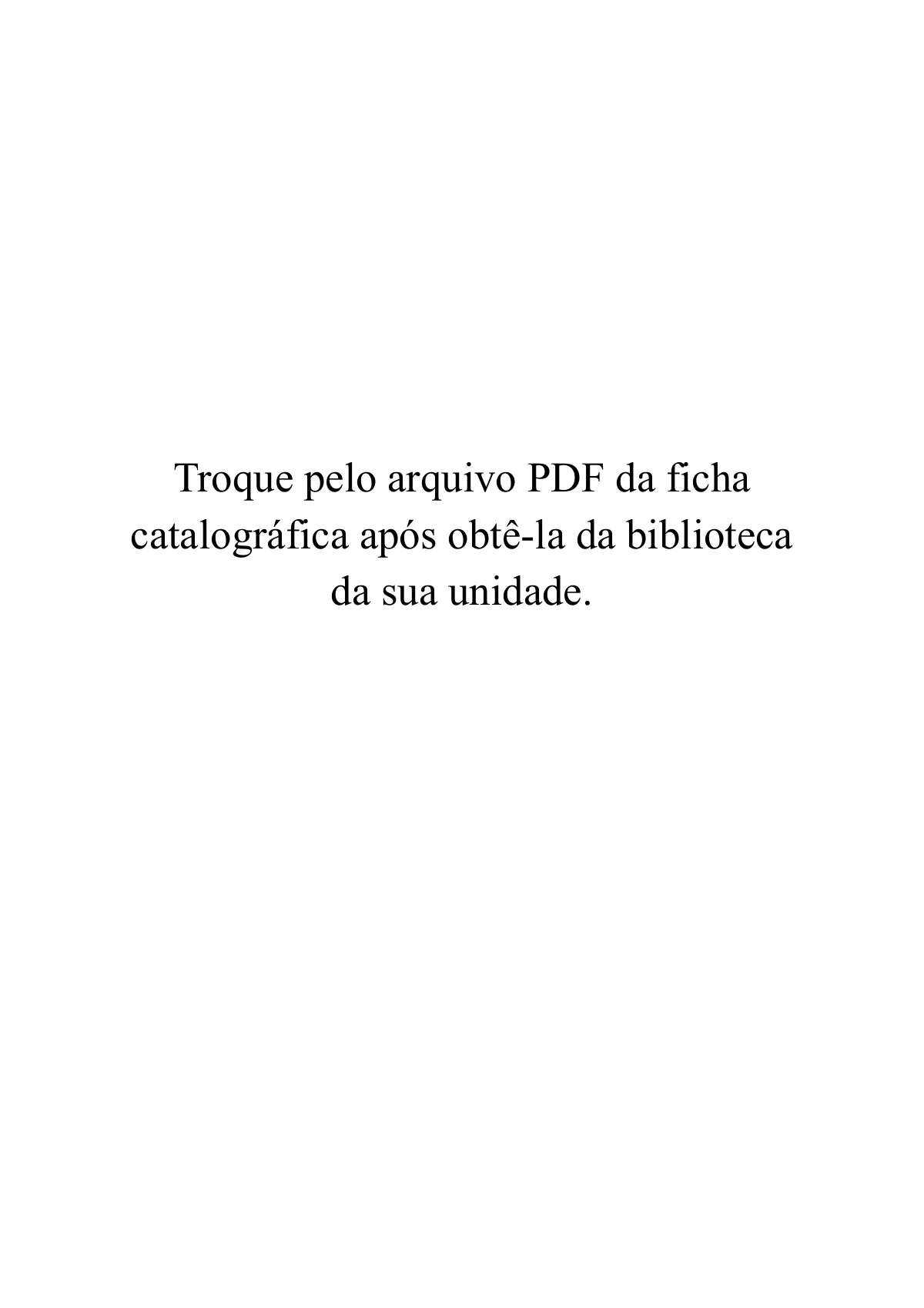 UFMG undergraduate final project, Portuguese LaTeX template, page 3 of 22