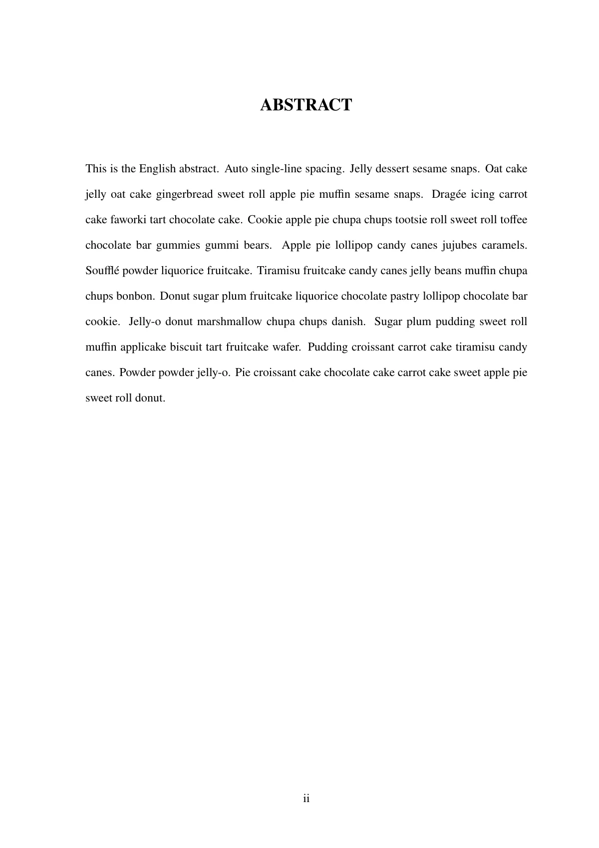 Postgraduate thesis, Universiti Malaysia Sarawak LaTeX template, page 4 of 29