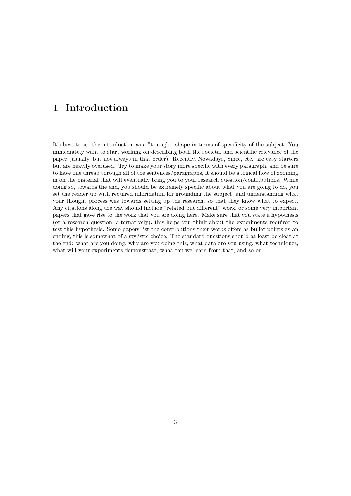Modèle LaTeX Rapport avec résumé et affiliations des auteurs, page 4 sur 11