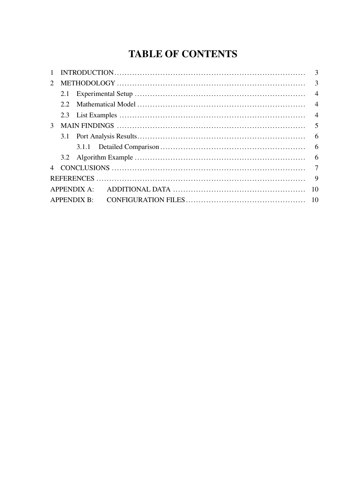 LaTeX-Vorlage Technischer Bericht, Kadir Has University, Seite 2 von 11