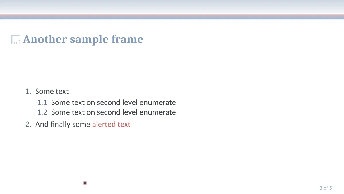 LaTeX-Vorlage Mirage ltx-talk-Präsentation (experimentell), Seite 3 von 5
