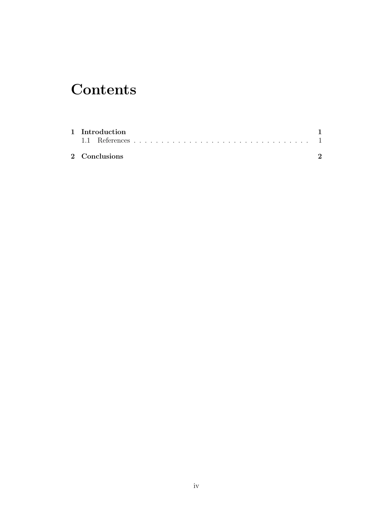 Ca' Foscari University of Venice master's thesis LaTeX template, page 4 of 8