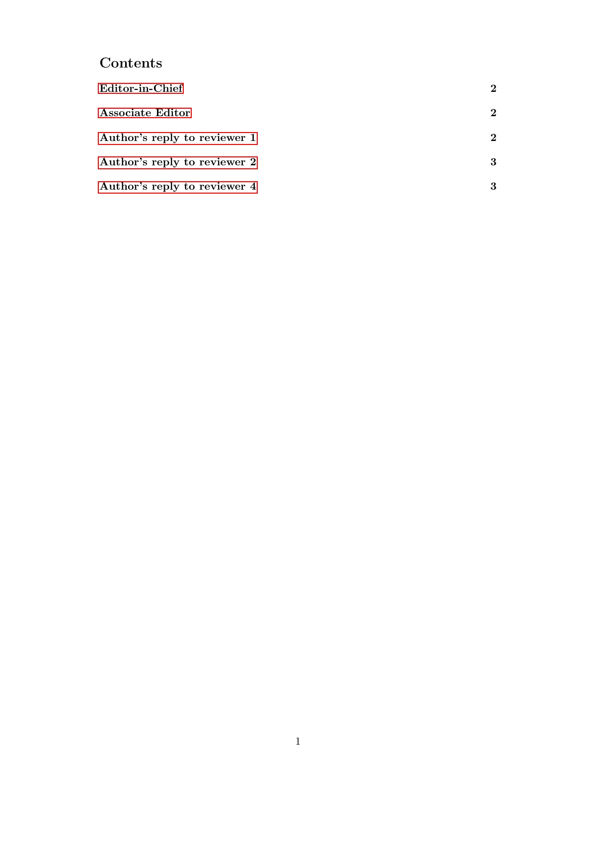 Rebuttal letter, responses to reviewers LaTeX template, page 2 of 4