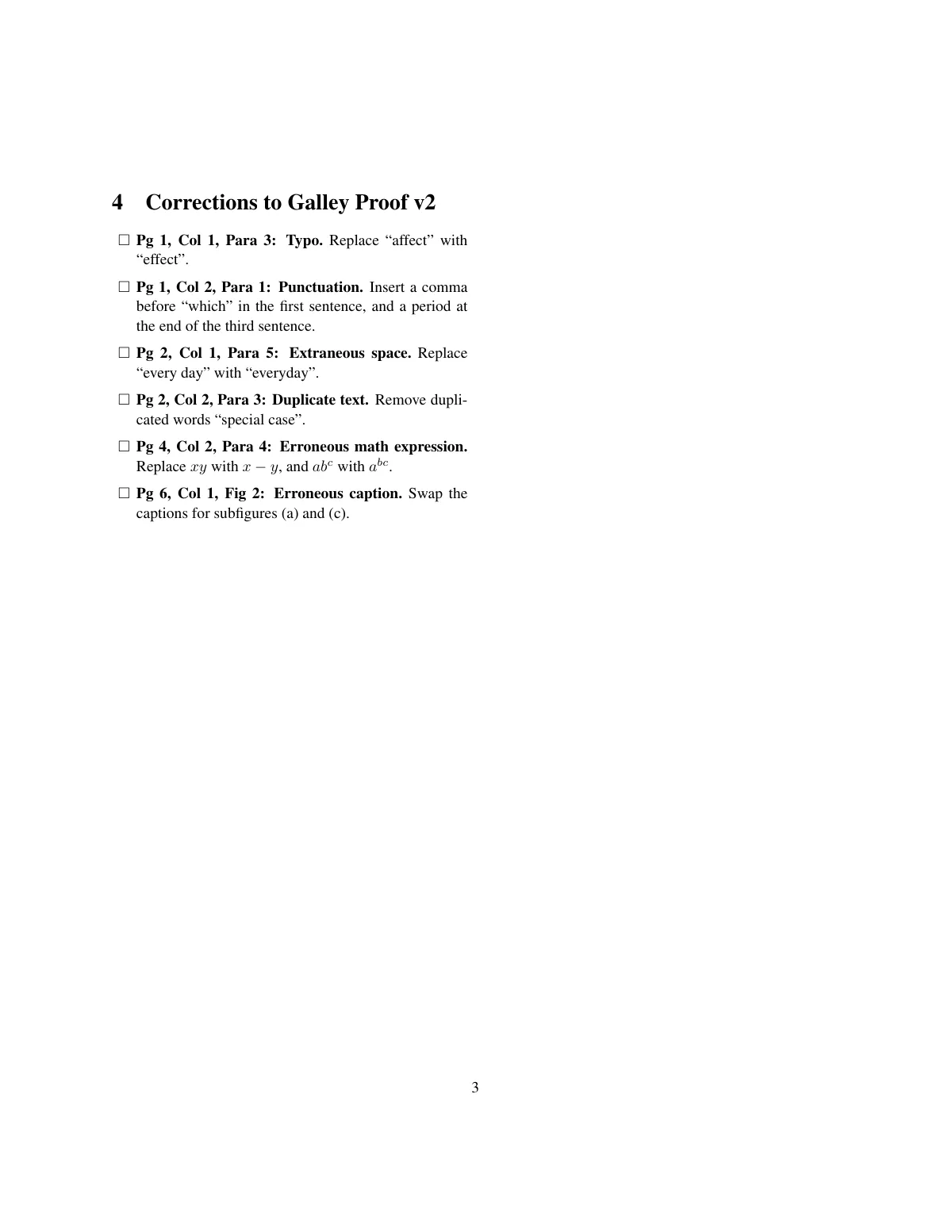 LaTeX-Vorlage Antwort an Gutachter und Korrekturen, Seite 3 von 3