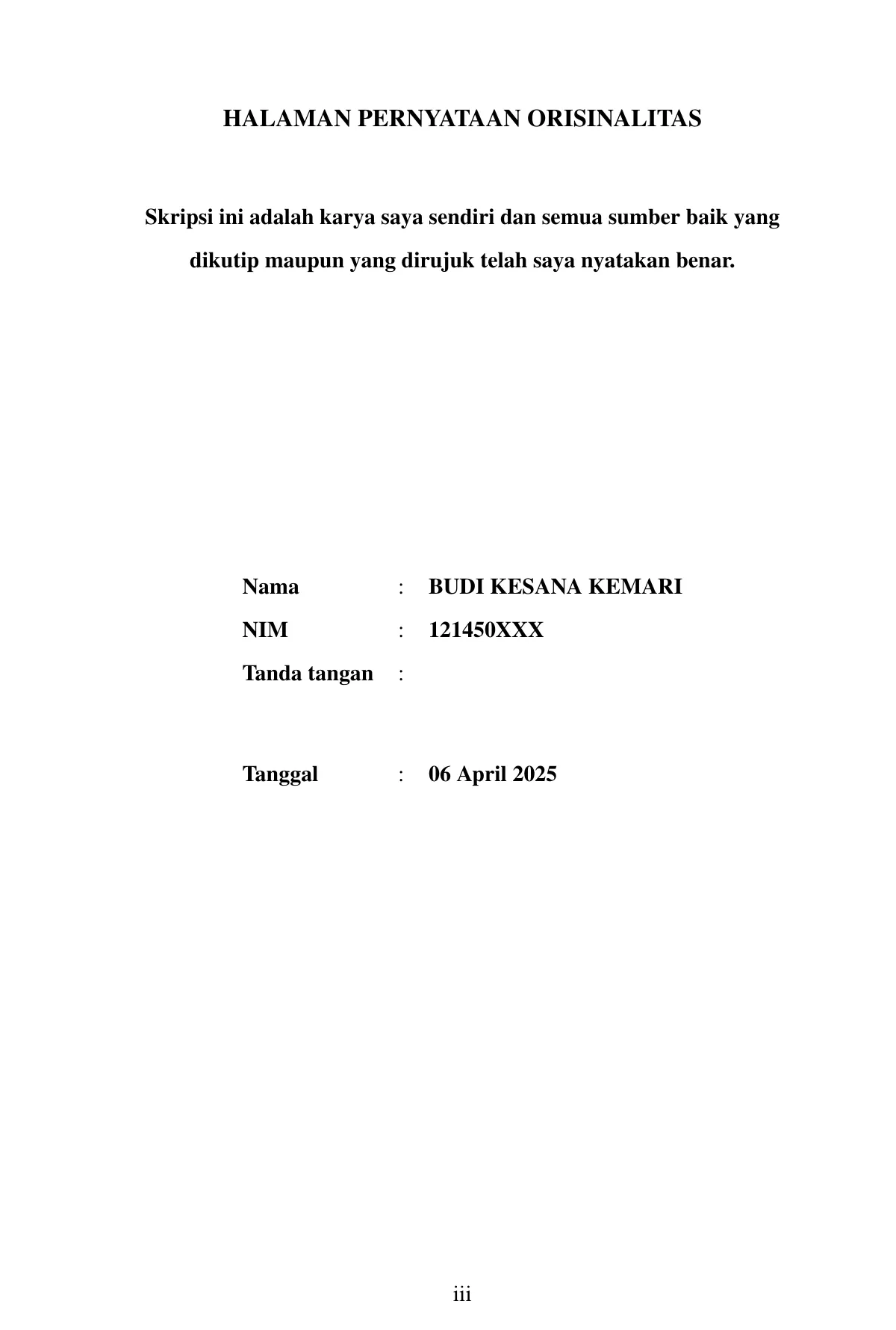Plantilla de LaTeX Proyecto final de ciencia de datos de Itera (indonesio), página 4 de 37
