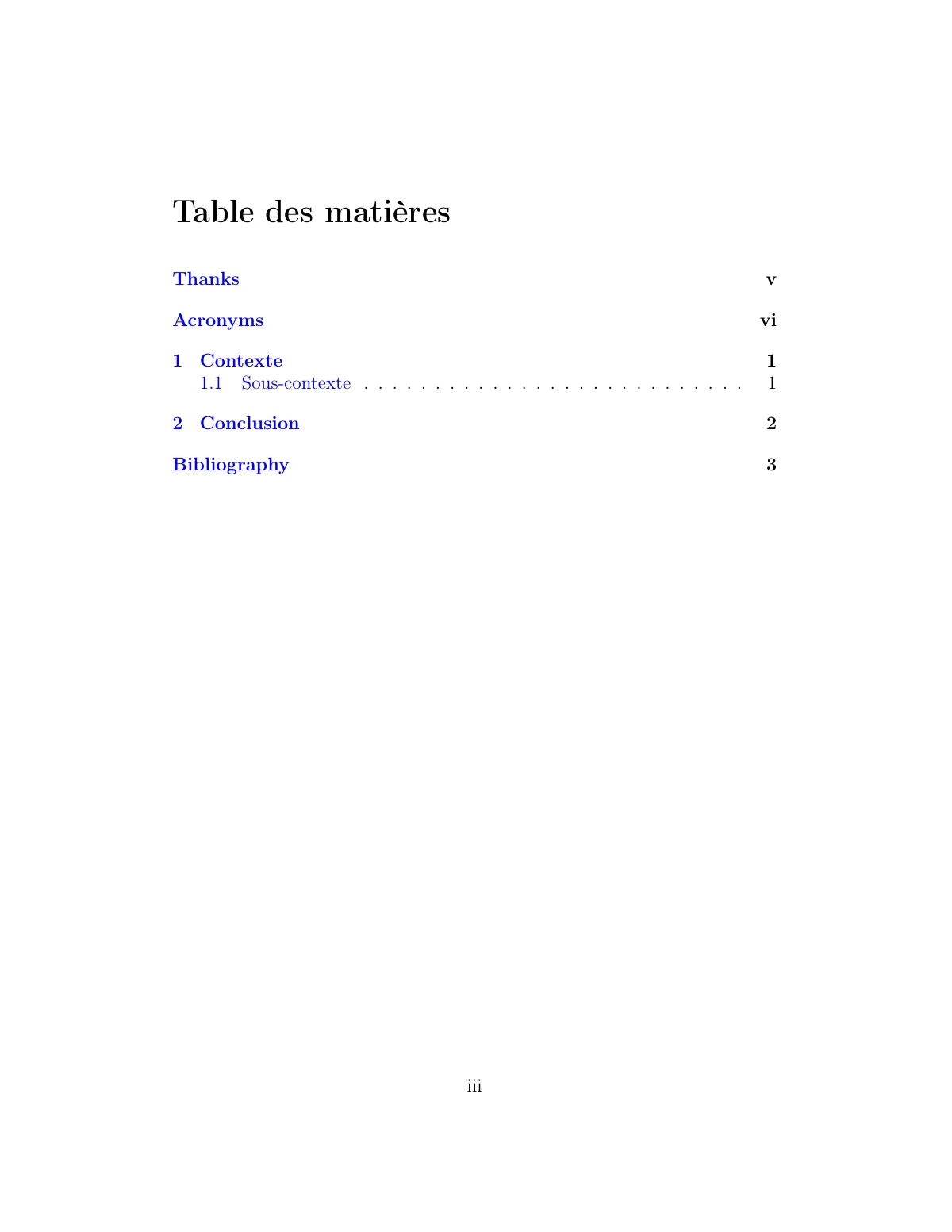 LaTeX-mallen Masteruppsats vid Paris Dauphine University, sida 3 av 9