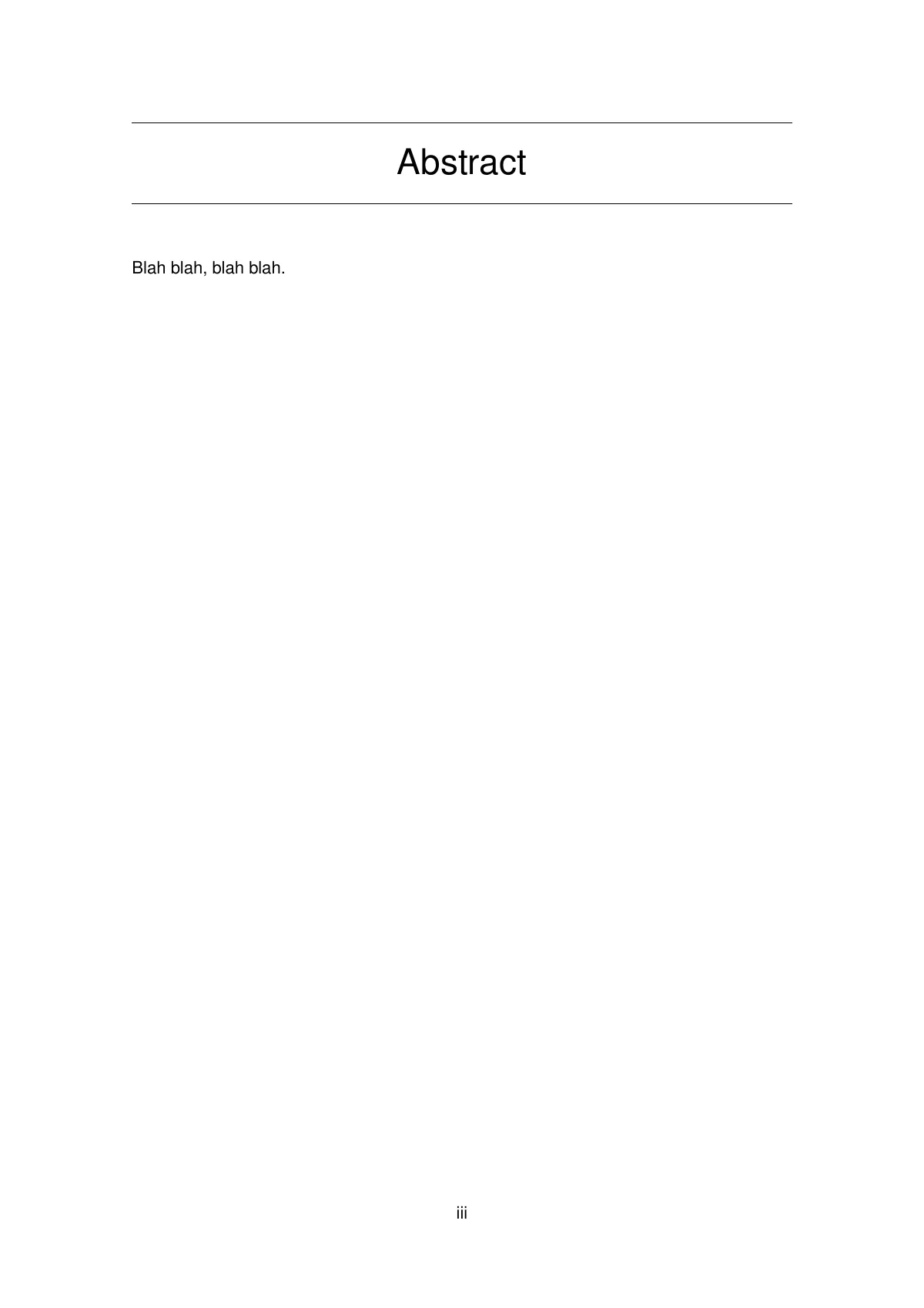 University of Edinburgh PhD thesis LaTeX template, page 3 of 17