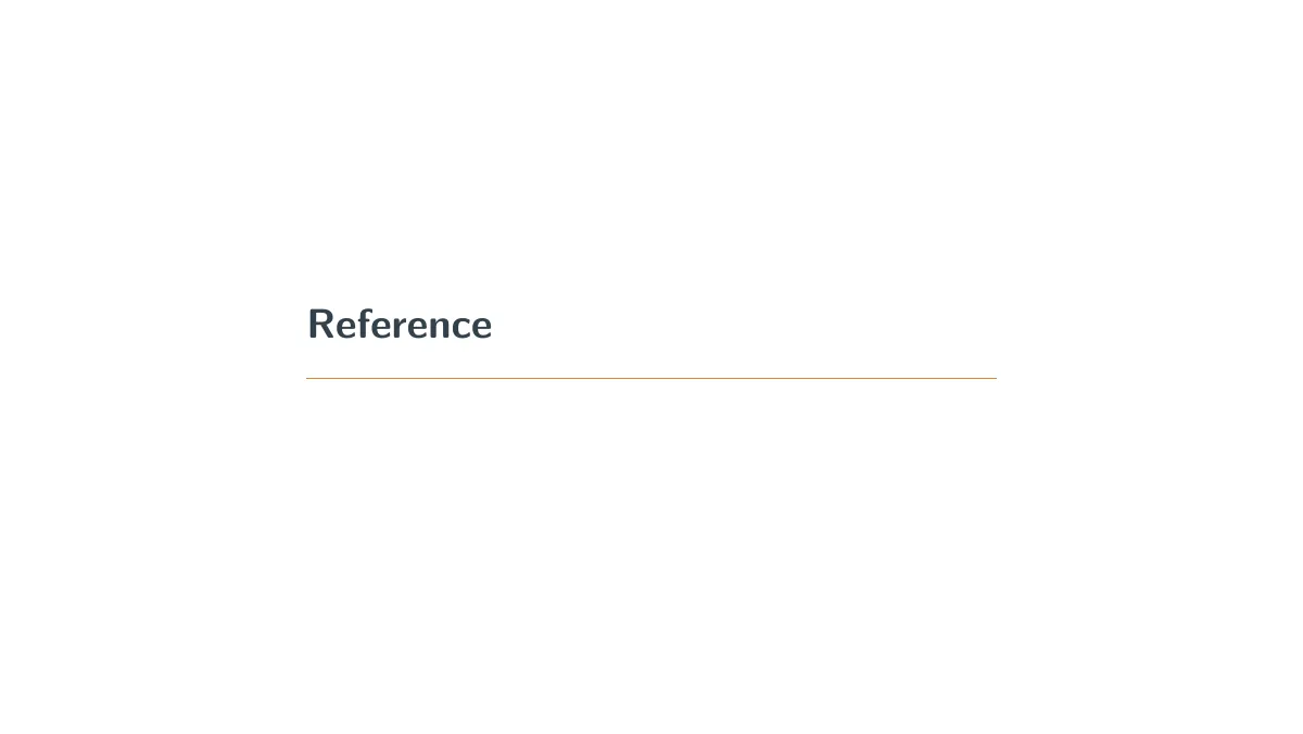Simple Beamer presentation with logo and references LaTeX template, page 3 of 4