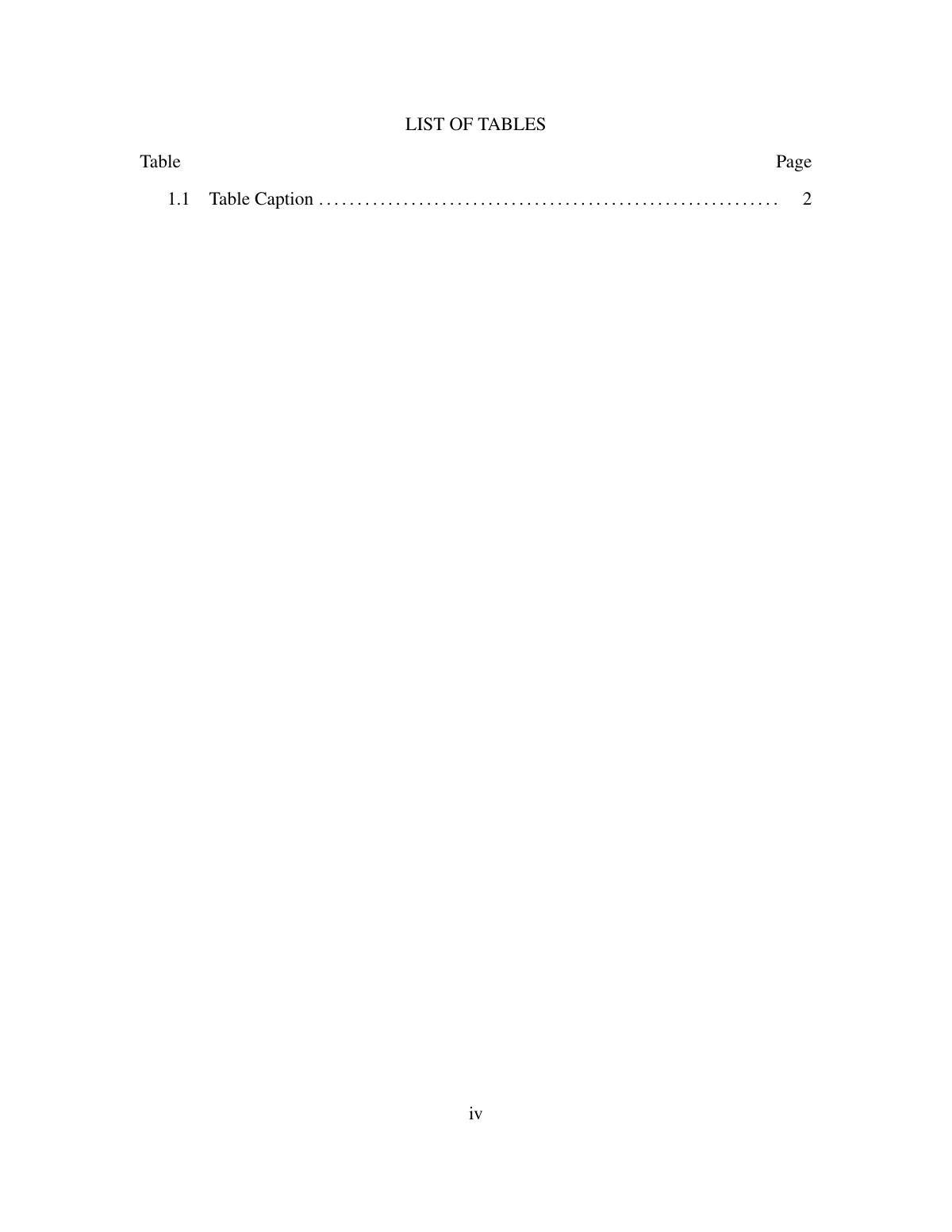 LaTeX-Vorlage Dissertation der Arizona State University, Seite 5 von 23
