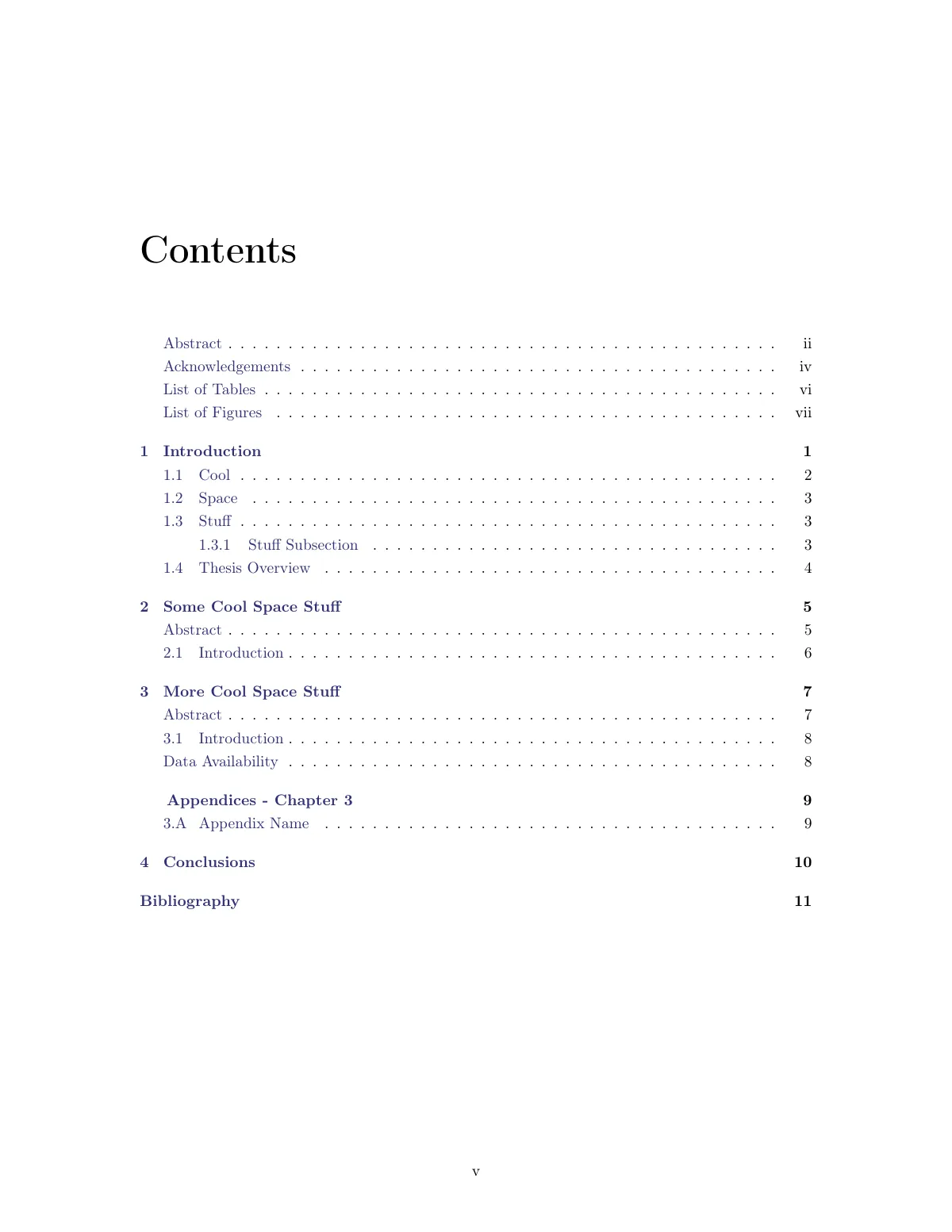 University of Toronto astronomy PhD thesis LaTeX template, page 5 of 18