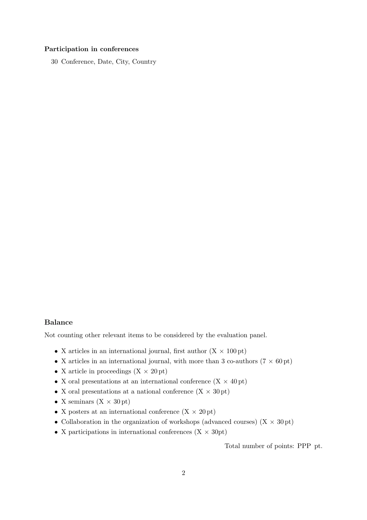 LaTeX-Vorlage AST732-Bericht, Universität Porto, Seite 2 von 2