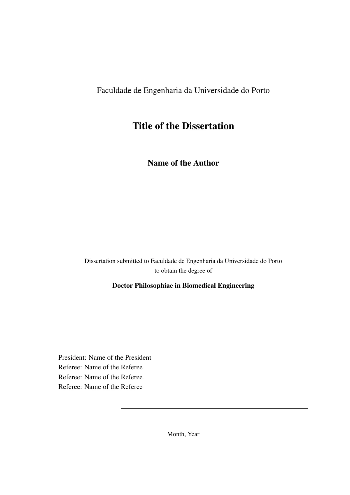 University of Porto FEUP PhD thesis LaTeX template, page 3 of 54