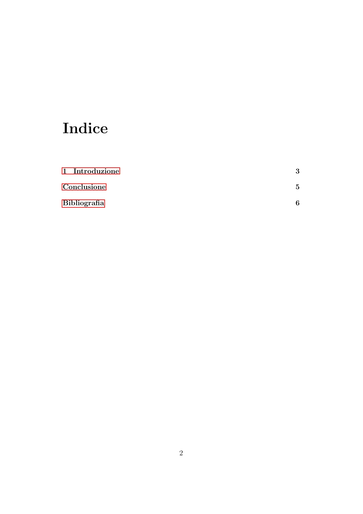 University of Catania computer science thesis, Italian LaTeX template, page 3 of 7