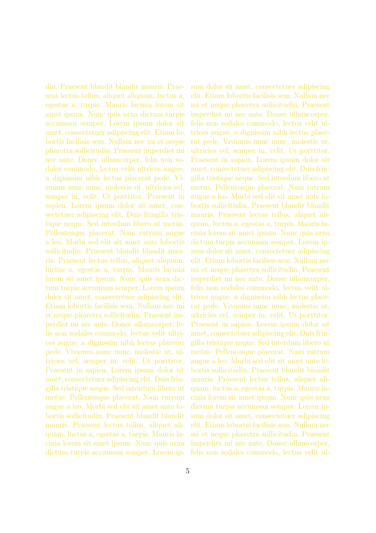 Newspaper-style articles with teasers and continuations LaTeX template, page 5 of 13