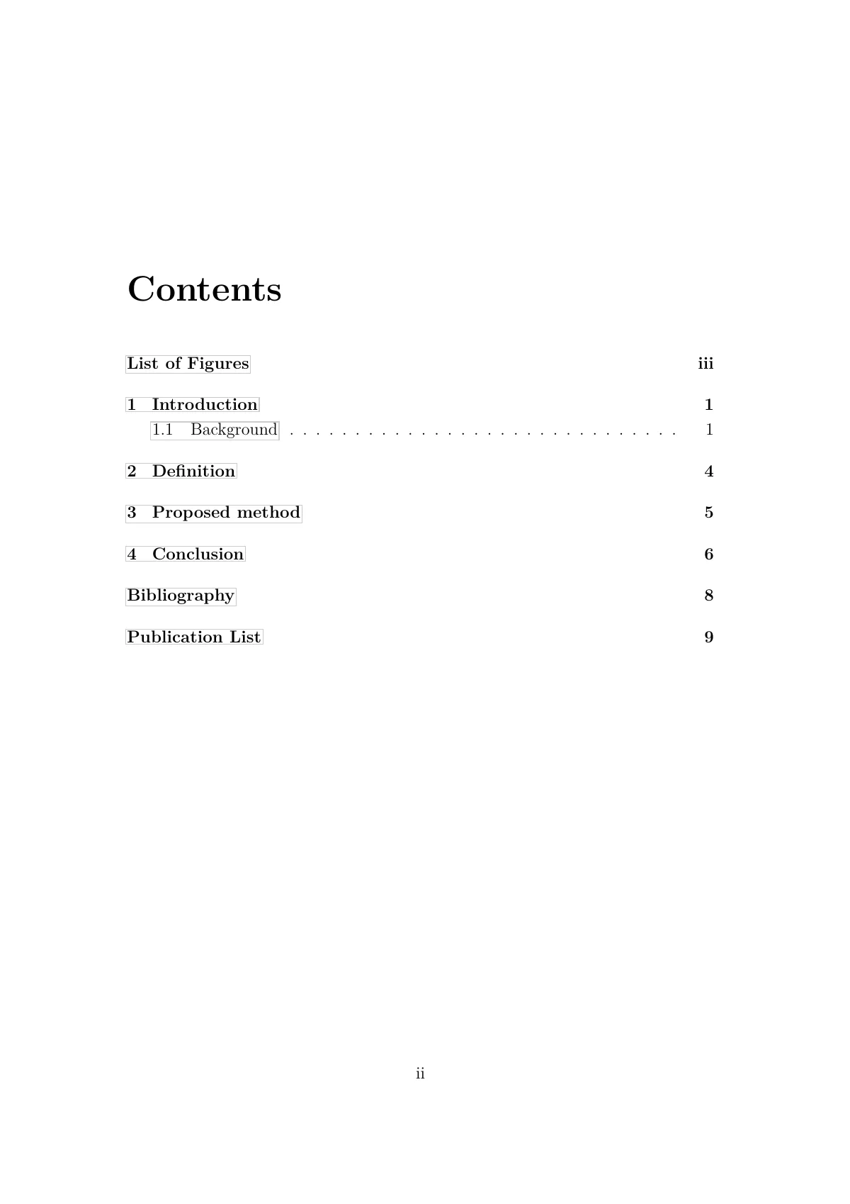 NAIST doctoral dissertation or master's thesis LaTeX template, page 4 of 14