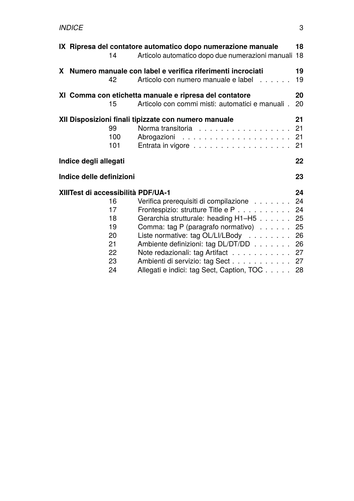 LaTeX-Vorlage Italienische kommunale Verordnung (attinormativi), Seite 4 von 29