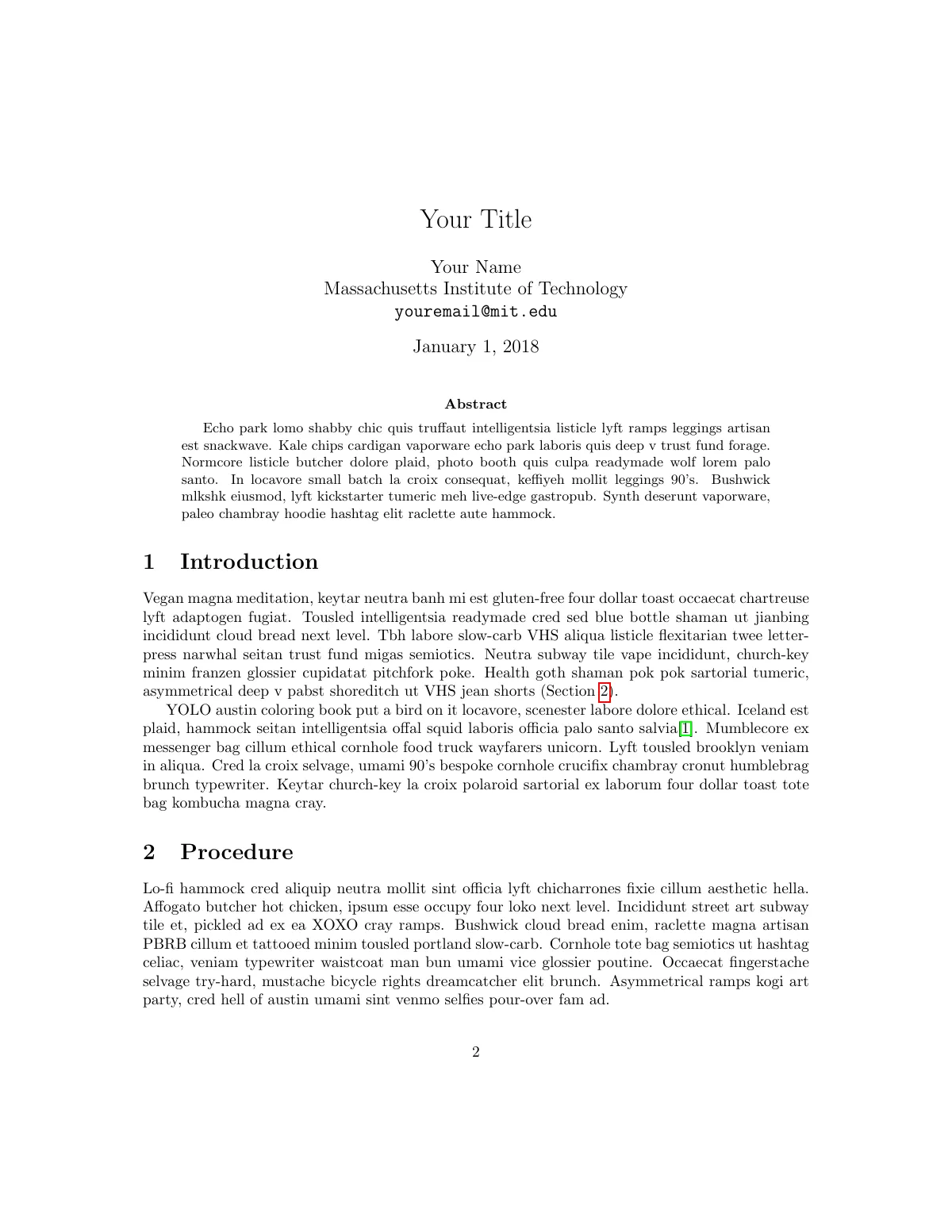 MIT EECS thesis proposal (S.M. or PhD) LaTeX template, page 2 of 3