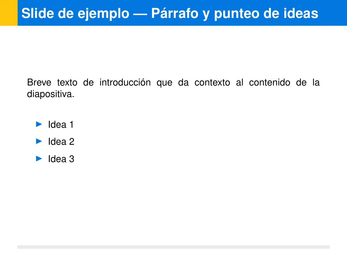 LaTeX-mallen UC Beamer-presentation, sida 3 av 8