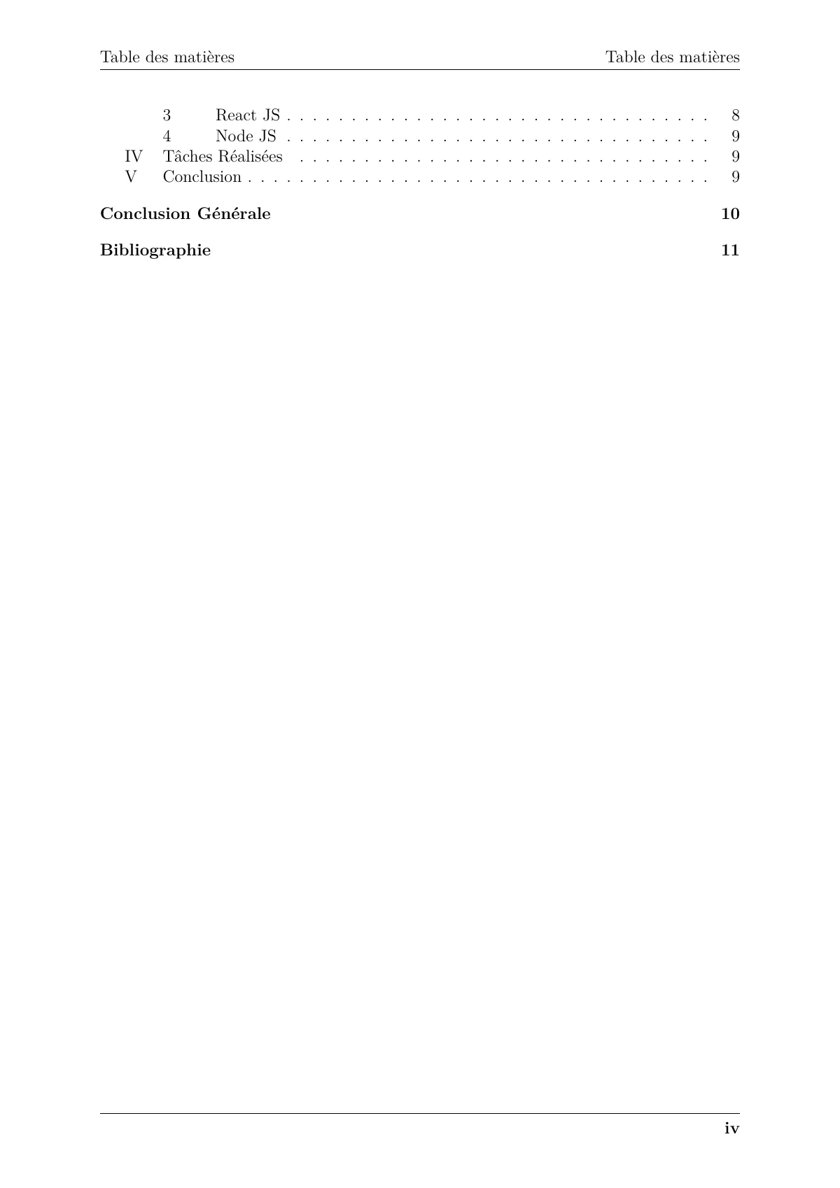 ISAMM end-of-studies report, French LaTeX template, page 5 of 18