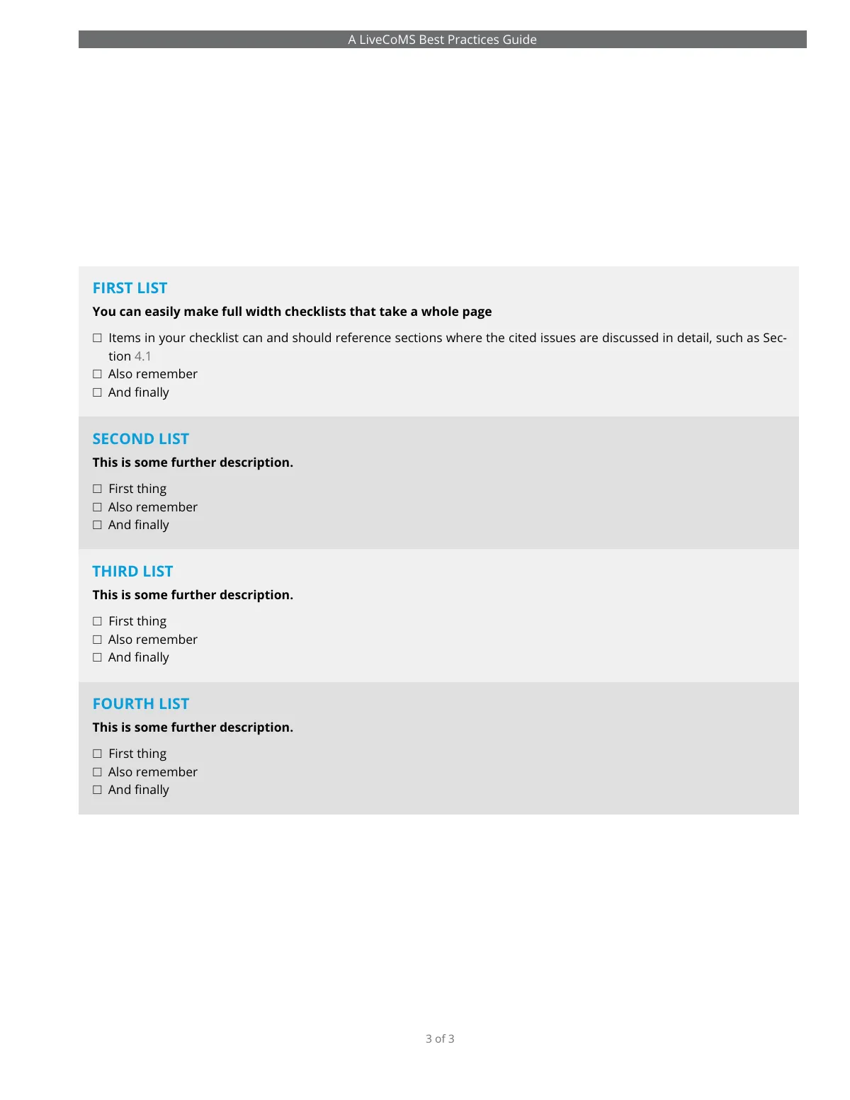 LaTeX-Vorlage LiveCoMS Best Practices Guide-Artikel, Seite 3 von 3