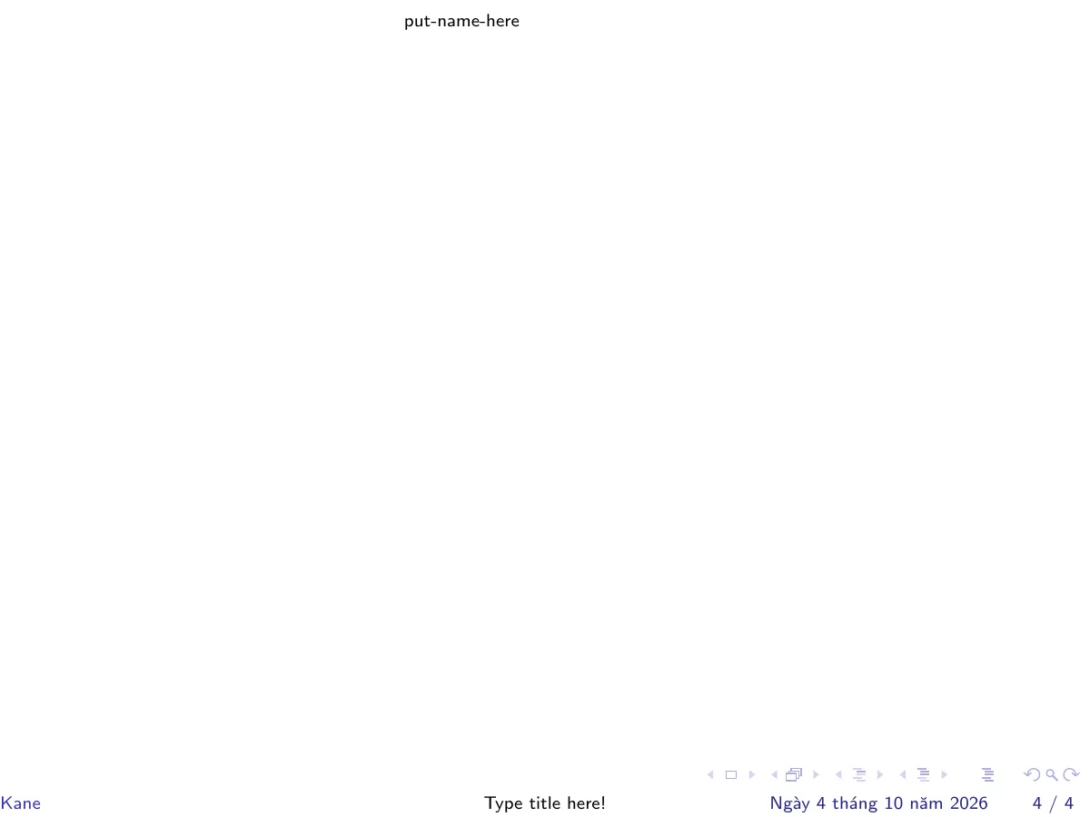 Hanoi University of Science and Technology Beamer slides LaTeX template, page 4 of 4