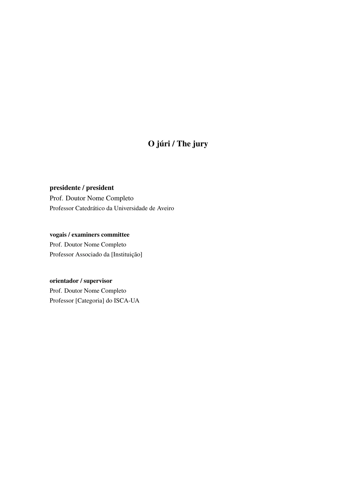 Modèle LaTeX Thèse de master, ISCA-UA, page 3 sur 31