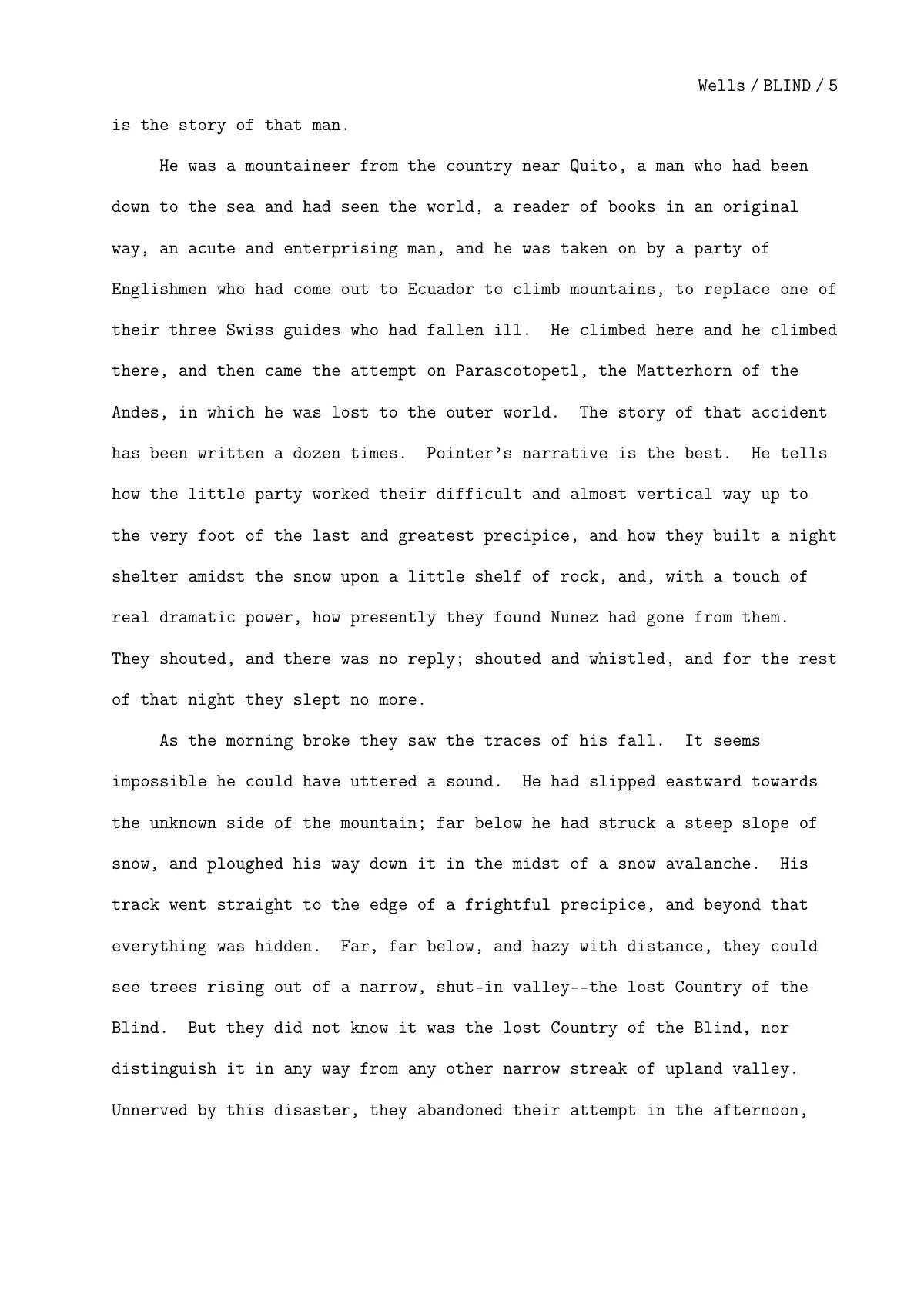 Science fiction and fantasy manuscript, sffms LaTeX template, page 5 of 34