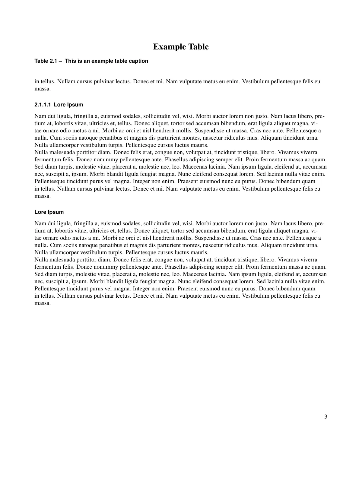 OMG UML and OCL standard-style report LaTeX template, page 3 of 3