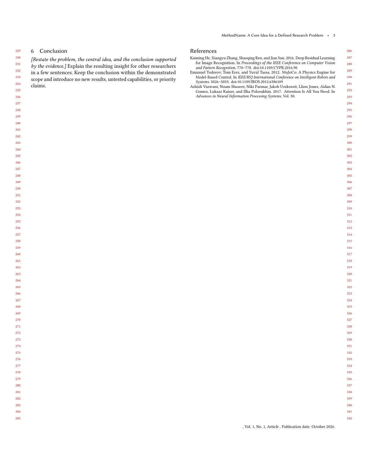 LaTeX-Vorlage SIGGRAPH-Paper im ACM-Format mit geteilten Abschnitten, Seite 3 von 3