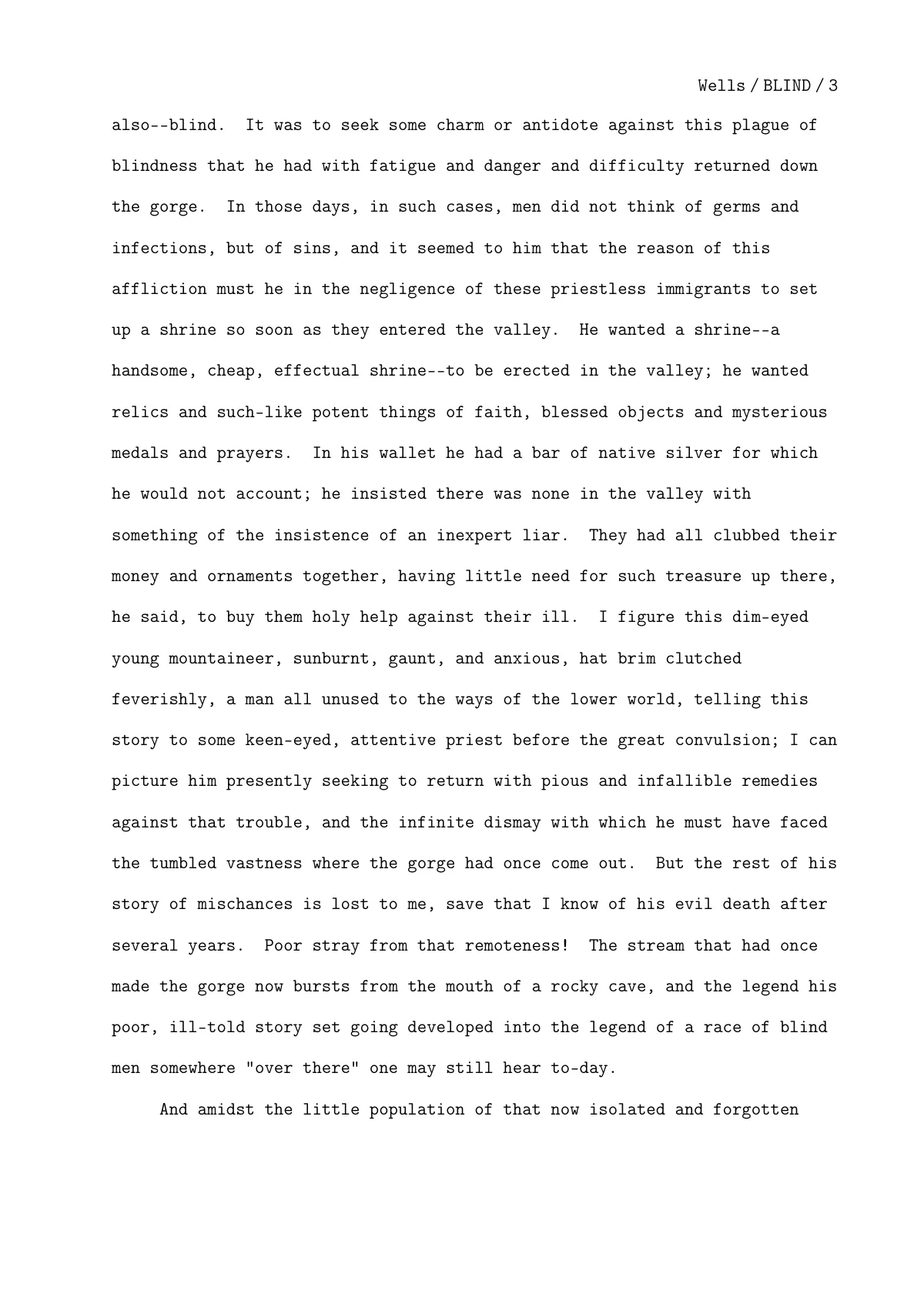 Science fiction and fantasy manuscript, sffms LaTeX template, page 3 of 34