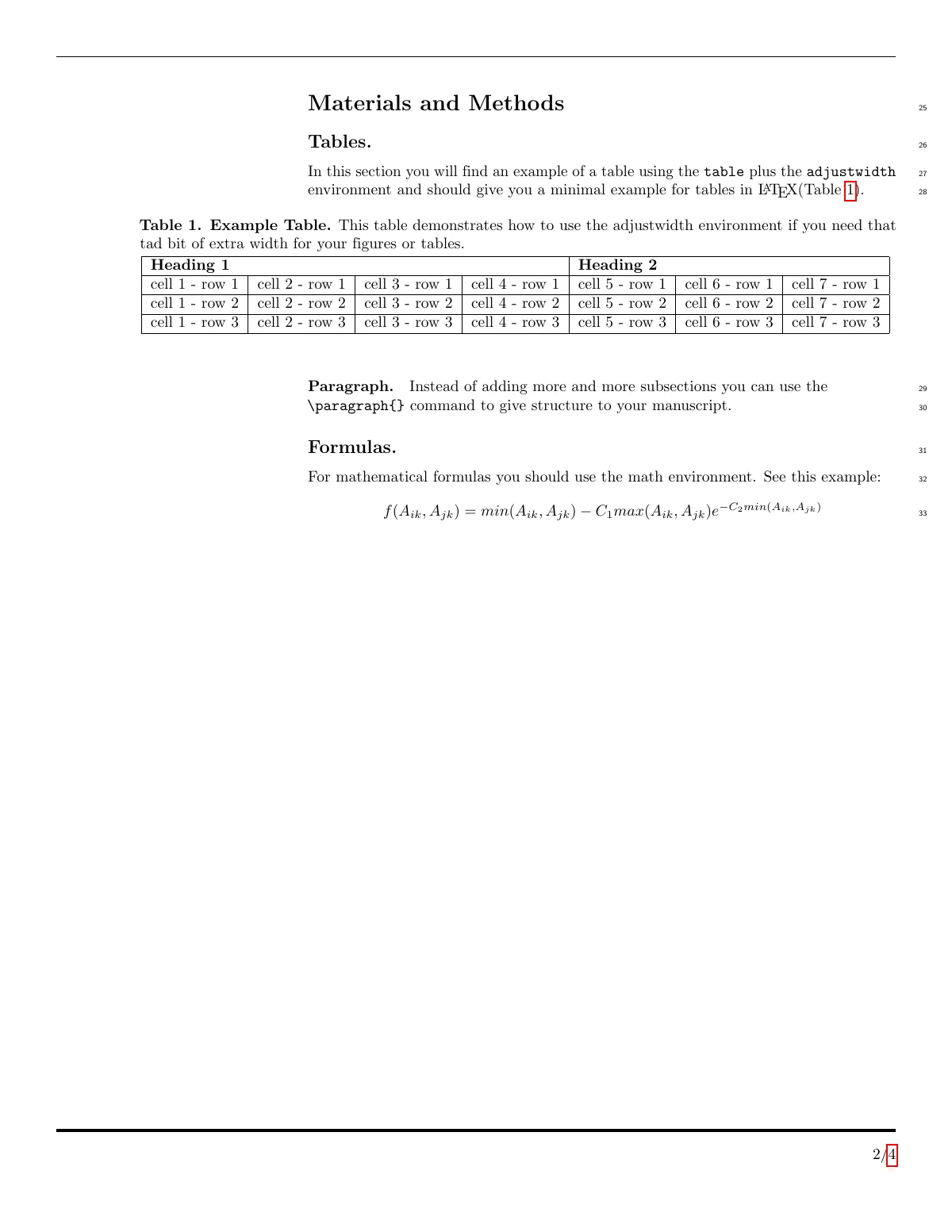 bioRxiv preprint with embedded figures LaTeX template, page 2 of 4
