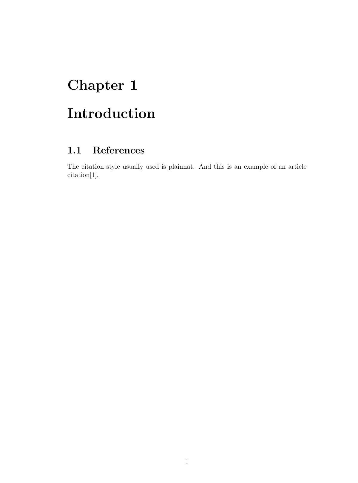 Ca' Foscari University of Venice master's thesis LaTeX template, page 5 of 8