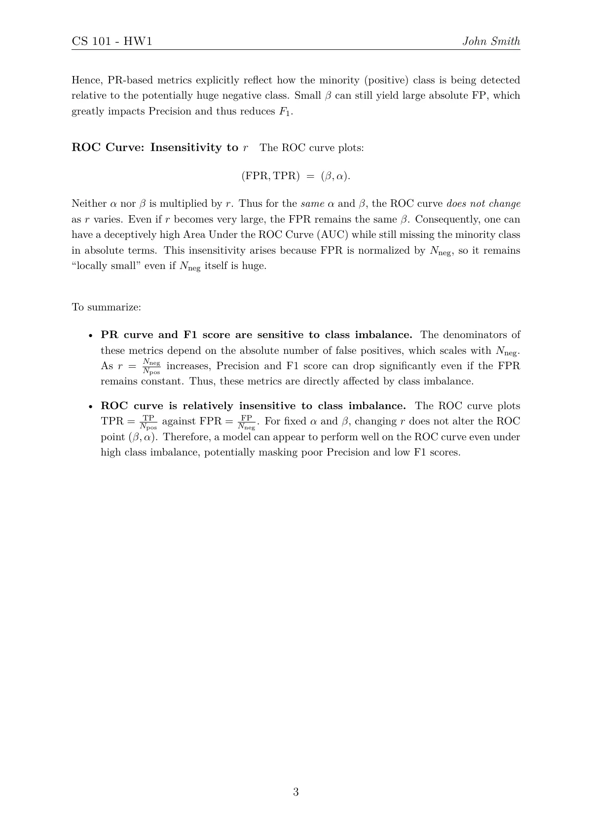 University homework assignment with title page LaTeX template, page 4 of 5