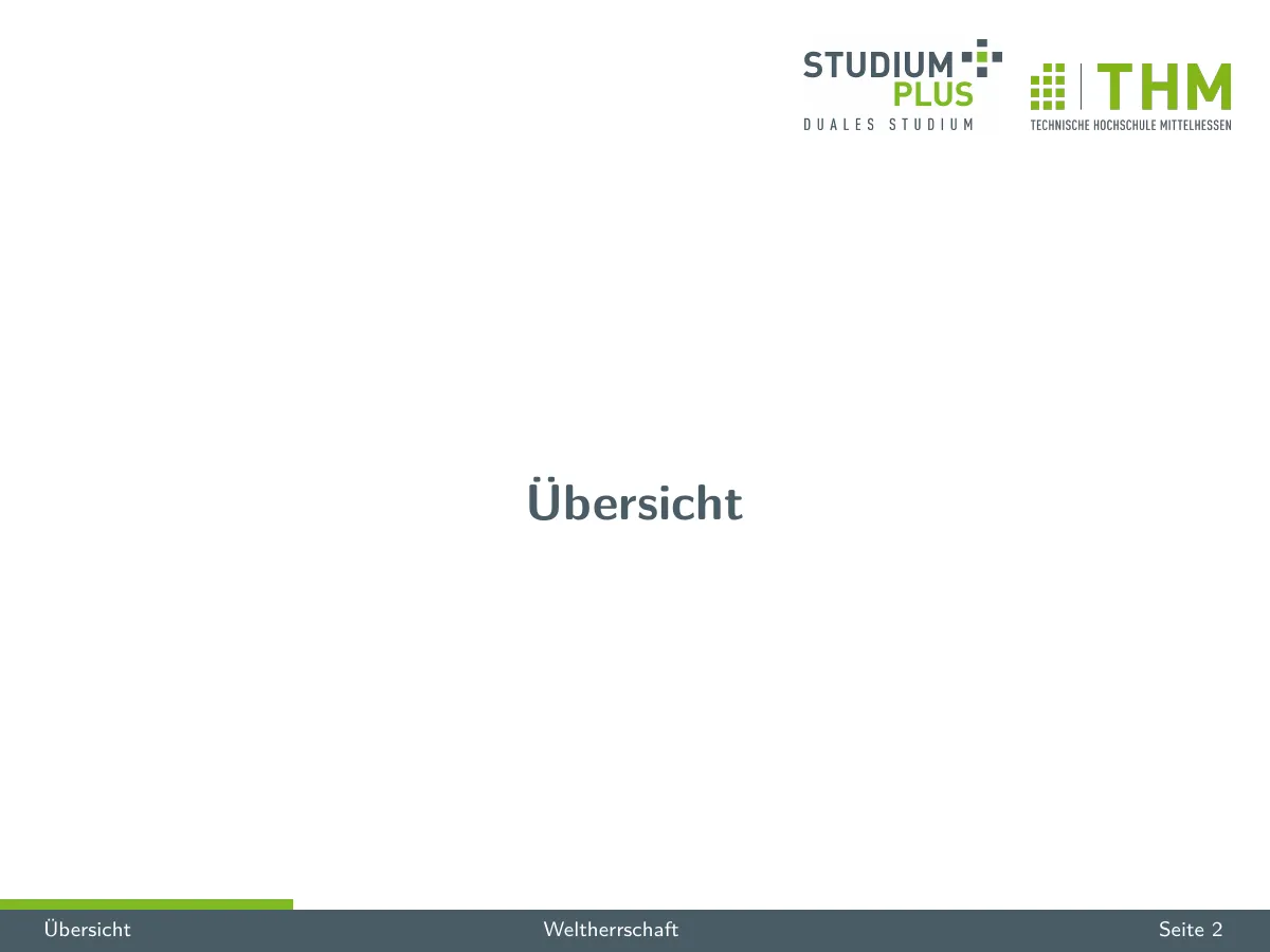 LaTeX-mallen THM Beamer-presentation, sida 2 av 9
