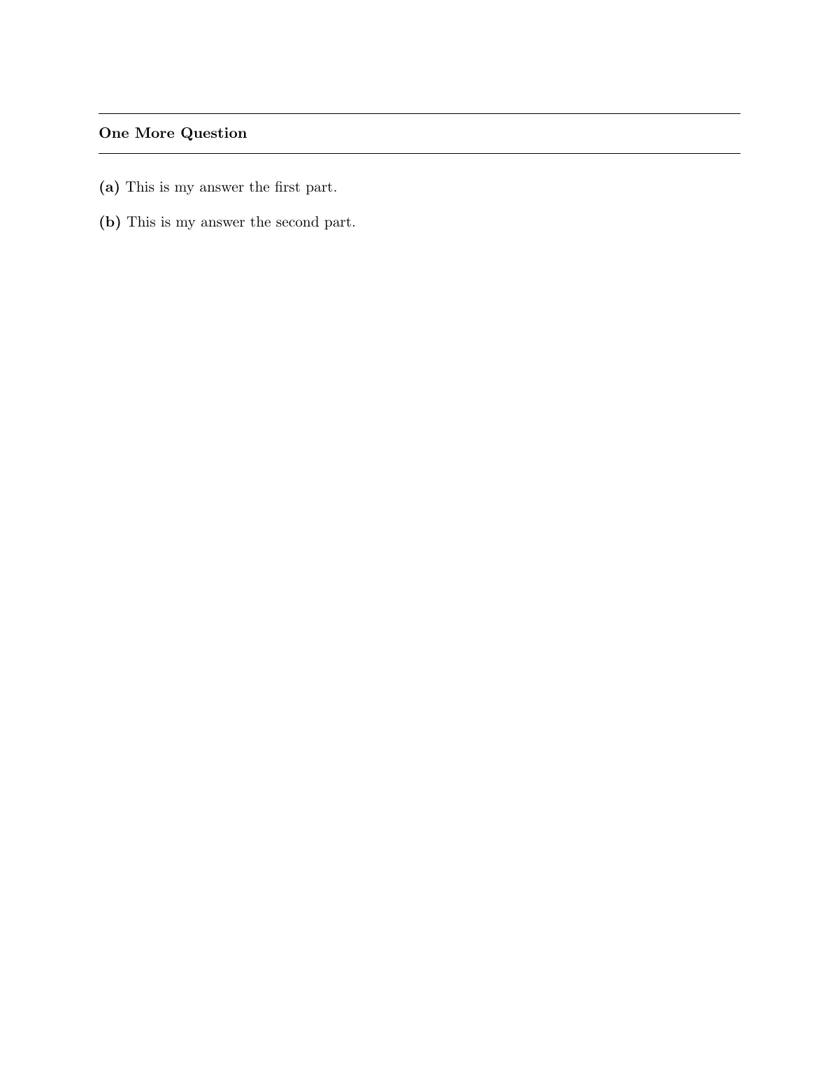 CMU homework assignment LaTeX template, page 2 of 2