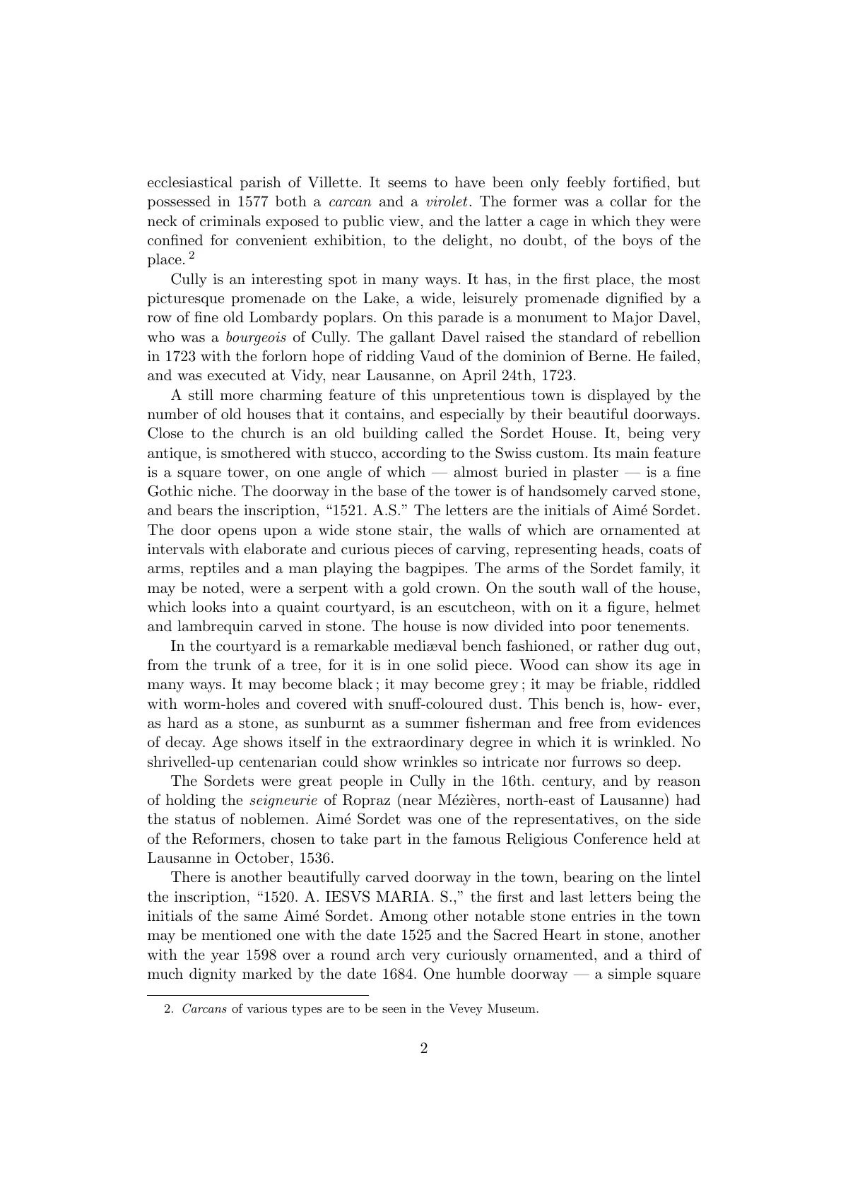 Letter with logo and two signatures, French LaTeX template, page 2 of 3