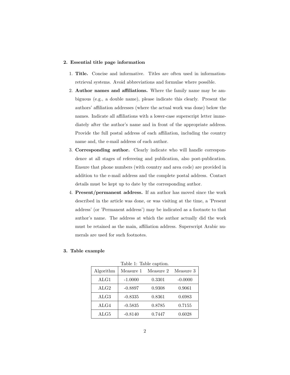 LaTeX-mallen Expert Systems with Applications journal article, sida 3 av 5