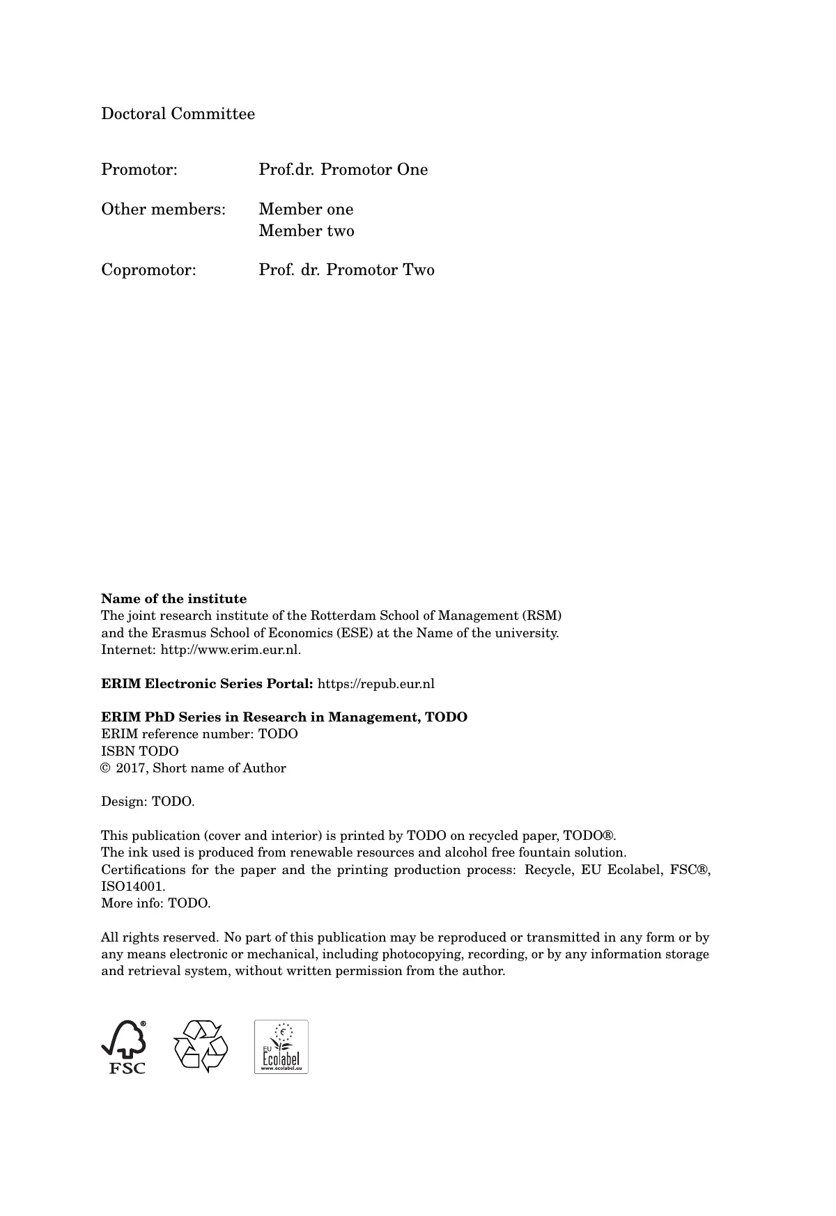 LaTeX-Vorlage PhD-Dissertation, Erasmus-Universität Rotterdam, Seite 4 von 63
