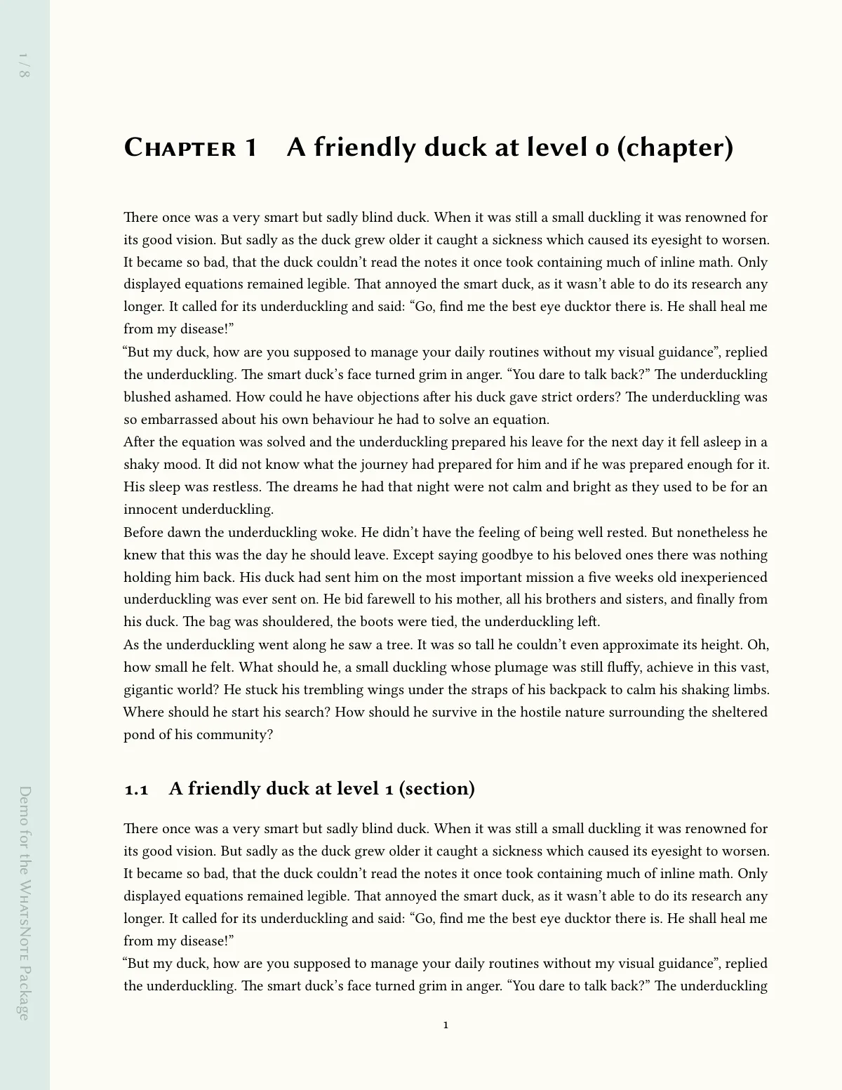 Science and engineering notes with a grid and icons LaTeX template, page 4 of 8