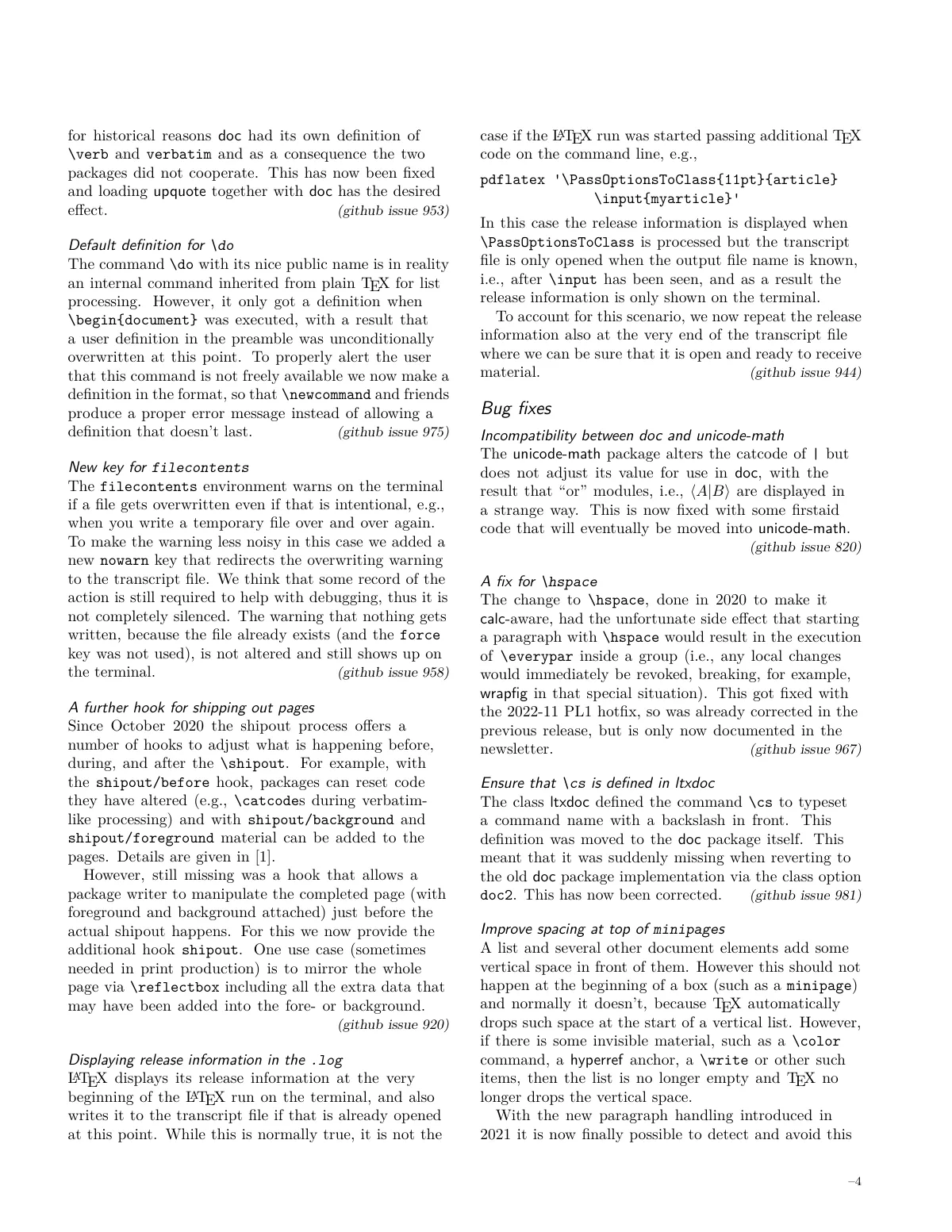 book: A class for typesetting books (ltnews37) LaTeX template, page 4 of 6
