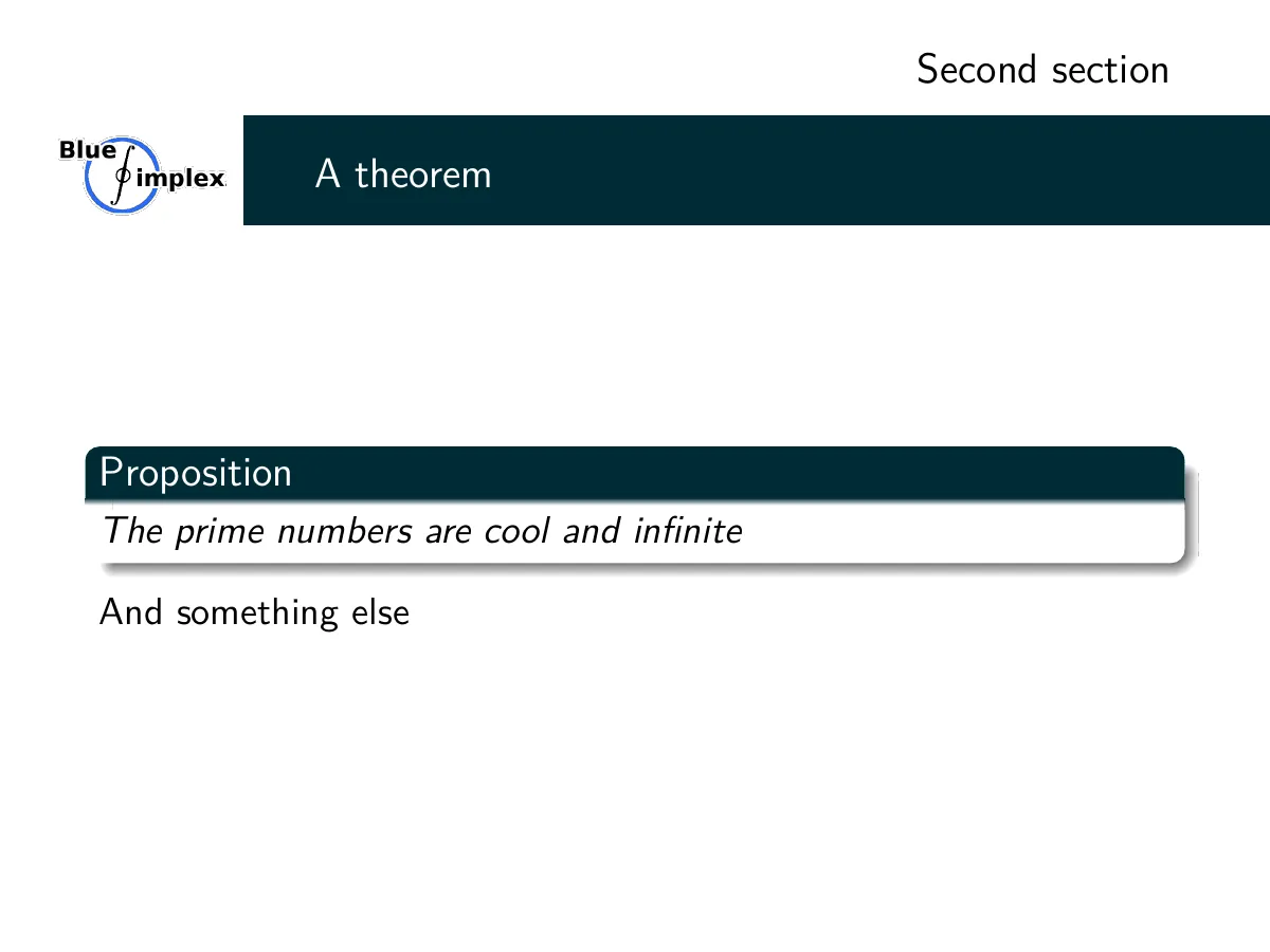 Cuerna Beamer theme with colour variants LaTeX template, page 5 of 5