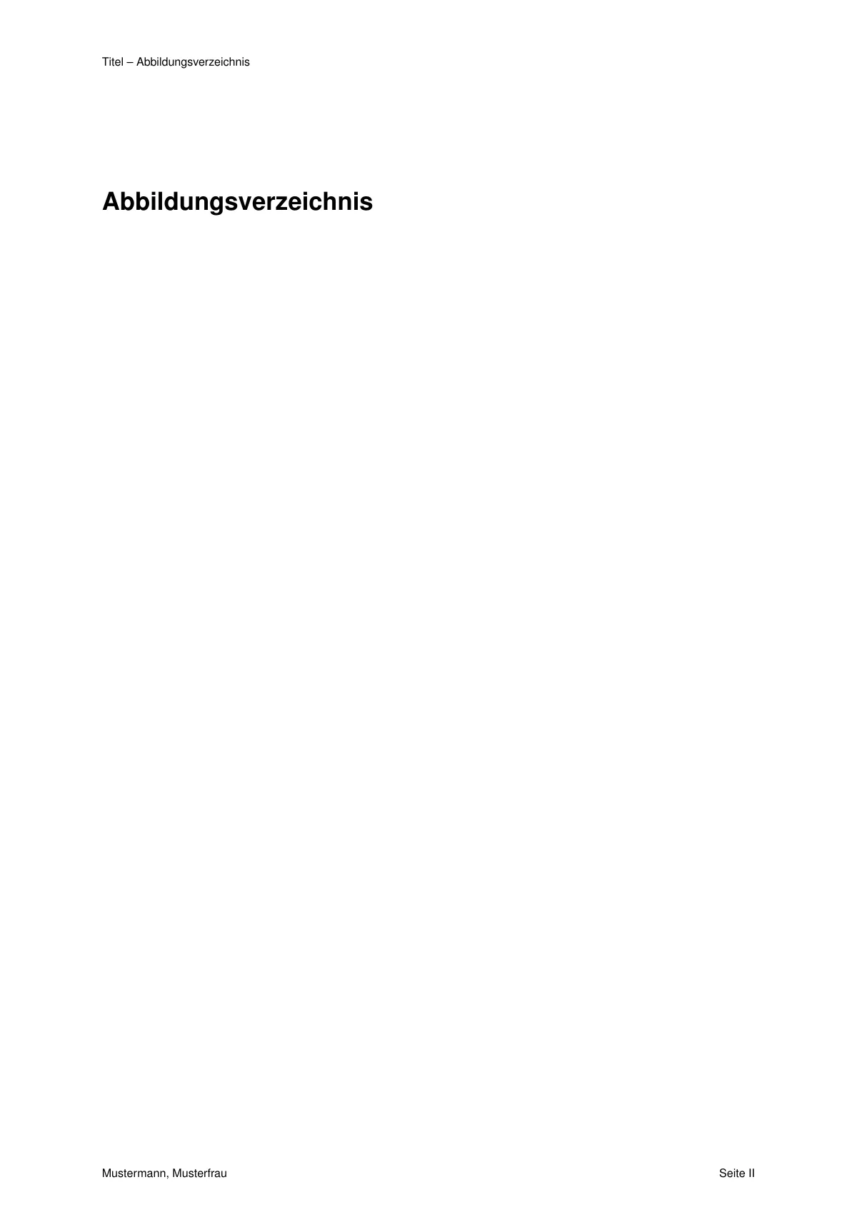 Modèle LaTeX Rapport d'étudiant, Ostfalia University, page 3 sur 6